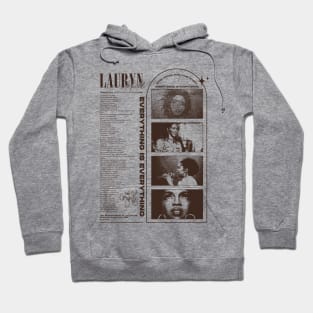 Lauryn Hill Fugees The Famous Vintage Retro Rock Rap Hiphop Hoodie